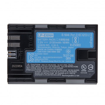 Аккумулятор Canon LP-E6NH 2130mАh ORIGINAL-0