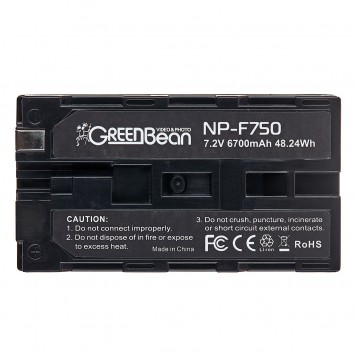 Аккумулятор GreenBean NP-F750 (Sony NP-F750)-0