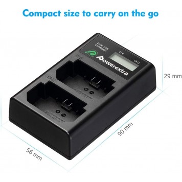 Зарядное устройство Powerextra DS-FZ100 для Sony NP-FZ100-1