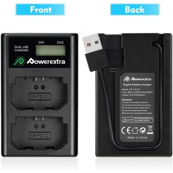 Зарядное устройство Powerextra DS-FZ100 для Sony NP-FZ100-3