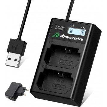 Зарядное устройство Powerextra DS-FZ100 для Sony NP-FZ100-0