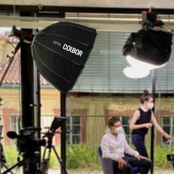 Софтбокс COLBOR BP90 байонет Bowens 90см-5