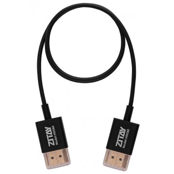 Кабель ZITAY HDMI-HDMI 8K 50см (тонкий)-0