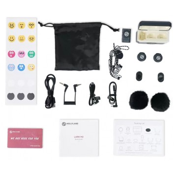 Беспроводной радиомикрофон Hollyland Lark M2 Camera-5