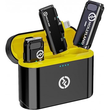 Беспроводной радиомикрофон Hollyland Lark C1 DUO Lightning-1