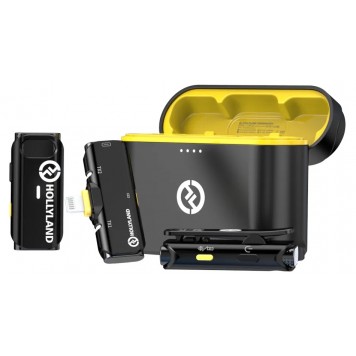 Беспроводной радиомикрофон Hollyland Lark C1 DUO Lightning-3