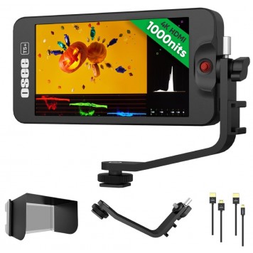 Накамерный монитор 5.5" OSEE T5+ 1000nits 4K HDMI-2