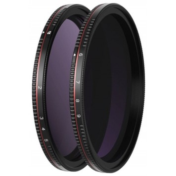 Светофильтр Freewell 62 мм ND переменный набор 2-5/6-9 стопов FW-62-ALD-0