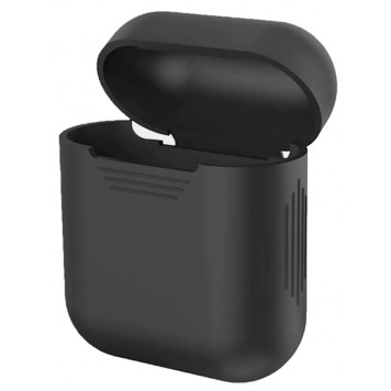 Чехол для Apple AirPods 2 (черный)-0