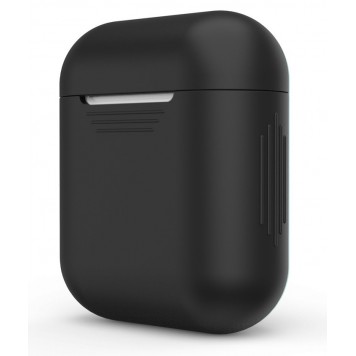Чехол для Apple AirPods 2 (черный)-1
