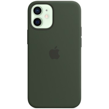 Чехол Apple MagSafe Silicone Case для iPhone 12 mini (кипрский зеленый)-1