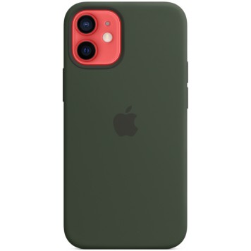 Чехол Apple MagSafe Silicone Case для iPhone 12 mini (кипрский зеленый)-2