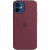 Чехол Apple MagSafe Silicone Case для iPhone 12 mini (сливовый)