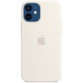 Чехол Apple MagSafe Silicone Case для iPhone 12 mini (белый)