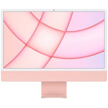 Моноблок Apple iMac 24 Retina 4.5K 2021 Pink MJVA3 (8-Core M1/8Gb/256Gb SSD/7-Core GPU/4480х2520/MacOS)-0