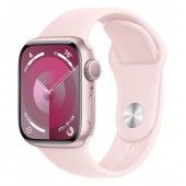 Apple Watch Series 9 GPS 41mm Pink Aluminum Case with Light Pink Sport Band MT2Y3