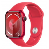 Apple Watch Series 9 GPS 41mm (PRODUCT) RED Aluminum Case with (PRODUCT)RED Sport Band MT313