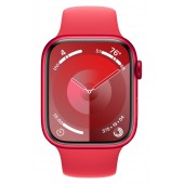 Apple Watch Series 9 GPS 45mm (PRODUCT)RED Aluminum Case with (PRODUCT)RED Sport Band MT3W3