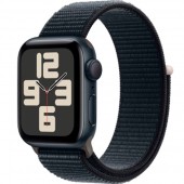 Apple Watch SE 2 (2024) 40mm Midnight Aluminium Case with Ink Sport Loop