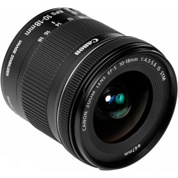 Объектив Canon EF-S 10-18mm f/4.5-5.6 IS STM-2