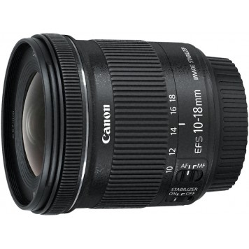 Объектив Canon EF-S 10-18mm f/4.5-5.6 IS STM-1