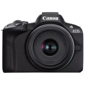 Беззеркальный фотоаппарат Canon EOS R50 RF-S 18-45mm F4.5-6.3 IS STM (черный)