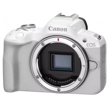 Беззеркальный фотоаппарат Canon EOS R50 Body (белый)-1