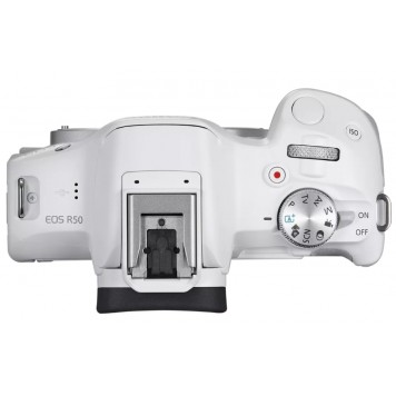 Беззеркальный фотоаппарат Canon EOS R50 Body (белый)-3