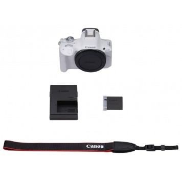 Беззеркальный фотоаппарат Canon EOS R50 Body (белый)-7