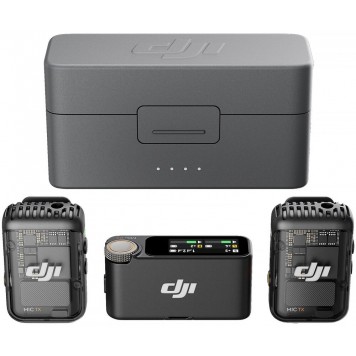 Беспроводной микрофон DJI MIC 2 (2 TX + 1 RX + Charging Case)-1