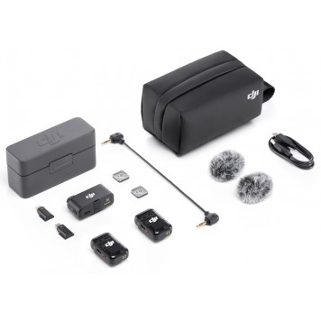 Беспроводной микрофон DJI MIC 2 (2 TX + 1 RX + Charging Case)-7