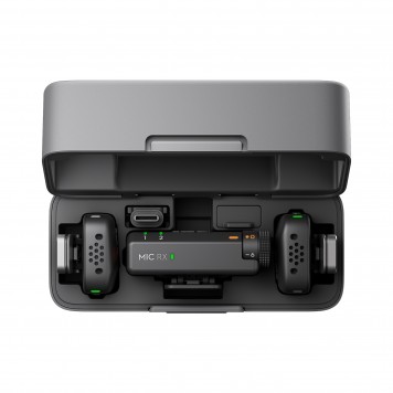 Беспроводной микрофон DJI MIC MINI (2 TX + 1 RX + Charging Case)-3