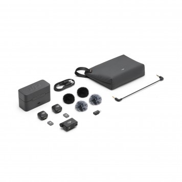 Беспроводной микрофон DJI MIC MINI (2 TX + 1 RX + Charging Case)-5