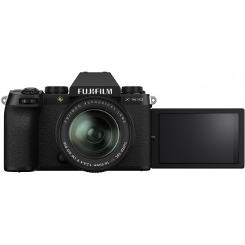 Беззеркальный фотоаппарат Fujifilm X-S10 Kit 18-55mm Black-2