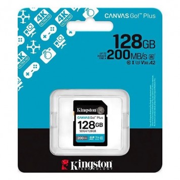 Карта памяти Kingston Canvas Go Plus SDXC Gen4 128GB-2