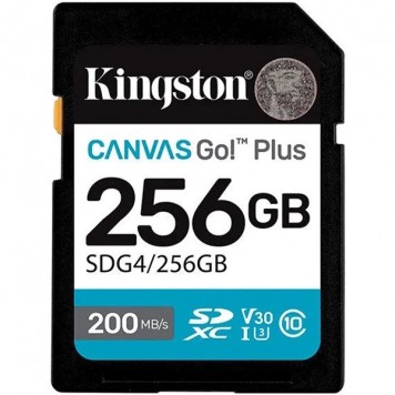 Карта памяти Kingston Canvas Go Plus SDXC Gen4 256GB-0
