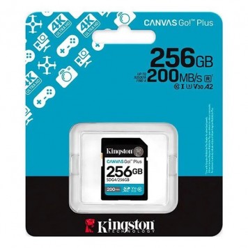 Карта памяти Kingston Canvas Go Plus SDXC Gen4 256GB-2