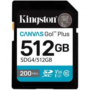 Карта памяти Kingston Canvas Go Plus SDXC Gen4 512GB-0