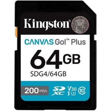 Карта памяти Kingston Canvas Go Plus SDXC Gen4 64GB-0