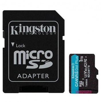 Карта памяти Kingston Canvas Go Plus microSDXC Gen4 1TB (с адаптером)-0