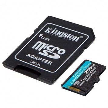Карта памяти Kingston Canvas Go Plus microSDXC Gen4 256GB (с адаптером)-1