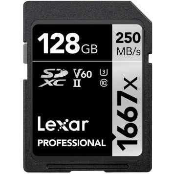 Карта памяти Lexar SDXC 128GB (LSD128CB1667)-0