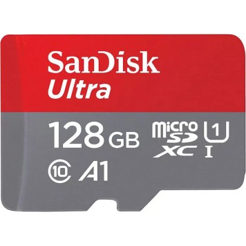Карта памяти SanDisk Ultra microSDXC 128GB - 140MB/s (SDSQUAB-128G-GN6MN)-0