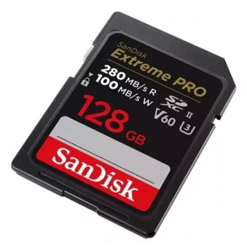 Карта памяти Sandisk 128GB Extreme PRO SDXC UHS-II Memory Card (SDSDXEP-128G-GN4IN)-1
