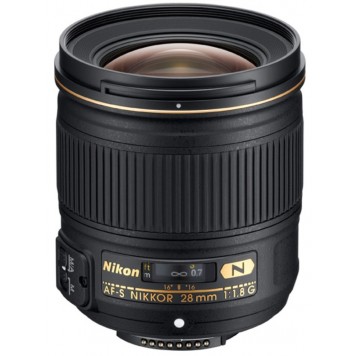 Объектив Nikon AF-S NIKKOR 28mm f/1.8G Объектив Nikon AF-S NIKKOR 28mm f/1.8G-0