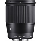 Объектив Sigma 16mm F1.4 DC DN Contemporary Canon EF-M
