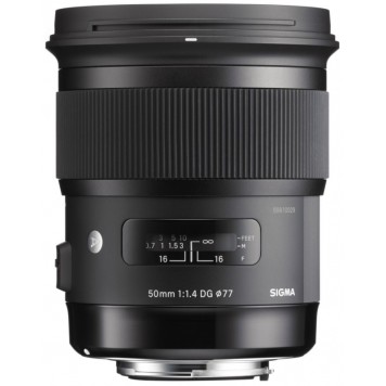 Объектив Sigma 50mm F1.4 DG HSM Art Canon EF-0