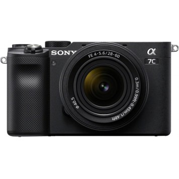 Беззеркальный фотоаппарат Sony Alpha a7C Kit 28-60mm (черный)-0