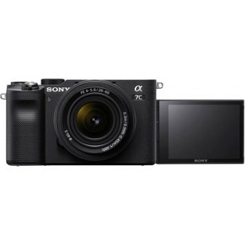 Беззеркальный фотоаппарат Sony Alpha a7C Kit 28-60mm (черный)-4