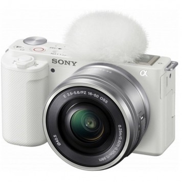 Беззеркальный фотоаппарат Sony ZV-E10L Kit 16-50mm (белый)-1